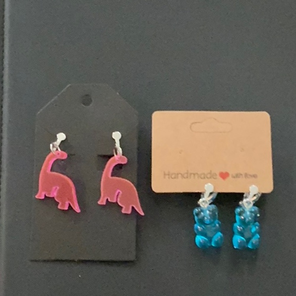 Handmade fun earrings.